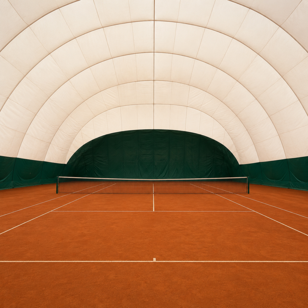 CT Zavaglia campo da tennis copertura invernale pallone